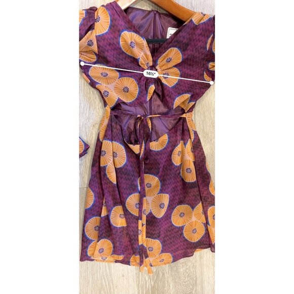 Autumn Adeigbo Amelie coctail cutout Dress size 2 - Picture 7 of 9